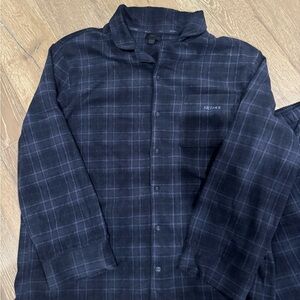 SKIMS fleece unisex pajamas sleep set plaid